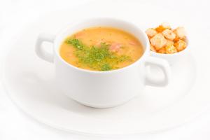Пошаговый рецепт приготовления горохового супа-пюре